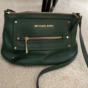 Michael Kors leather crossbody with adjustable straps